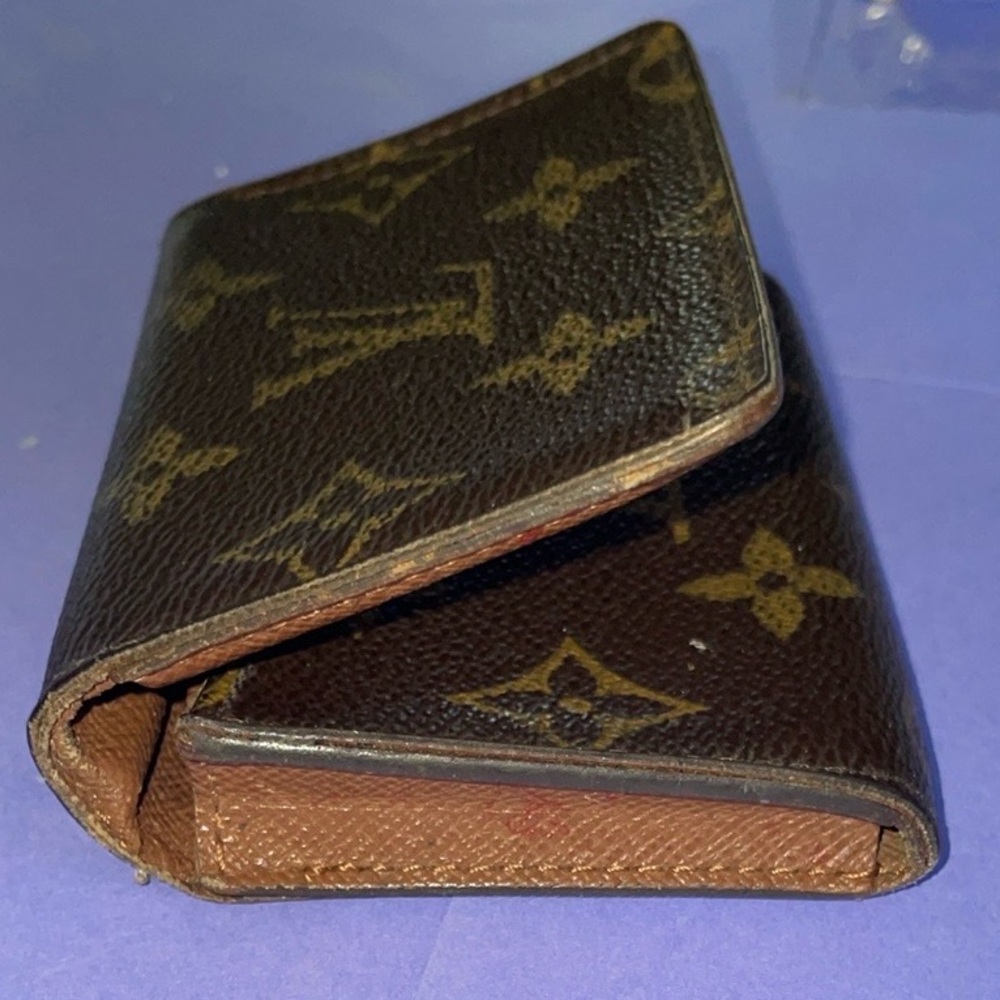 Louis Vuitton Authentic Leather Monogram Cartes de Visite Card Case M62920 - Picture 11 of 14